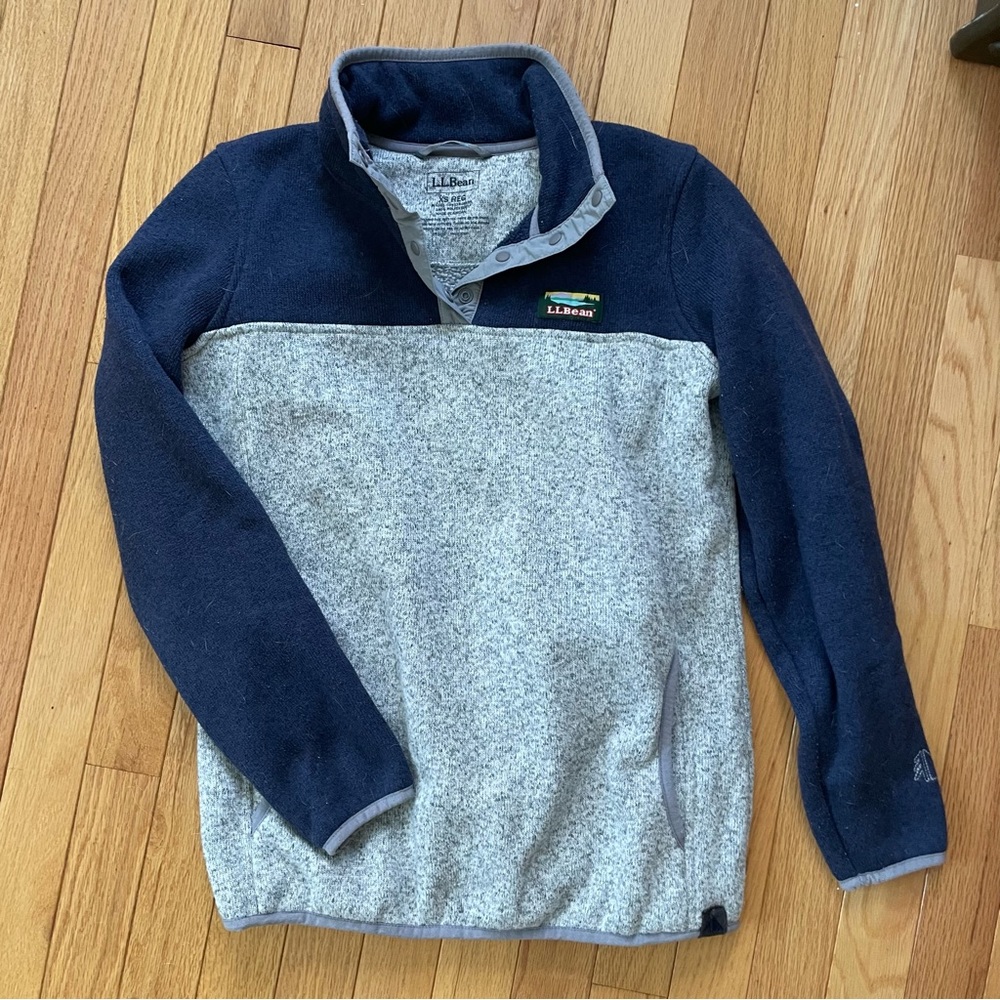 LLBean Sweater Fleece Pullover